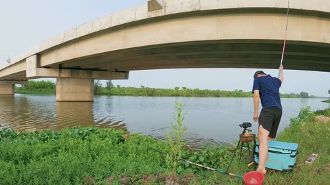Zander Spin Fishing in River Deep Channels