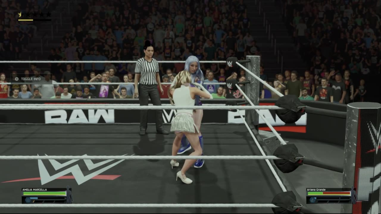 wwe 2k25 165 universe Iyo Sky VS Elena Kovac