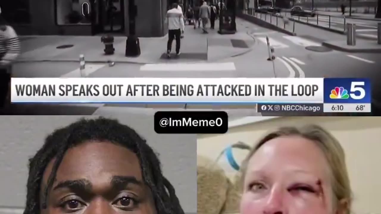 Blk attacks White woman
