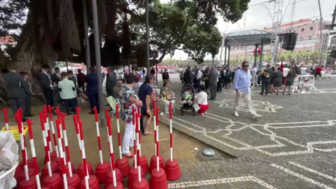 LIVE: Walk before the Santo Cristo procession in Ponta Delgada, São Miguel Açores - 25.05.2025