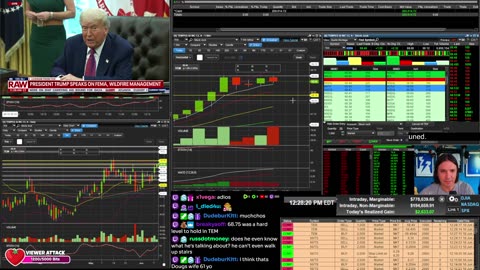 LIVE Day Trading the Stock Market