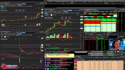 LIVE Day Trading the Stock Market