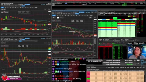 LIVE Day Trading the Stock Market