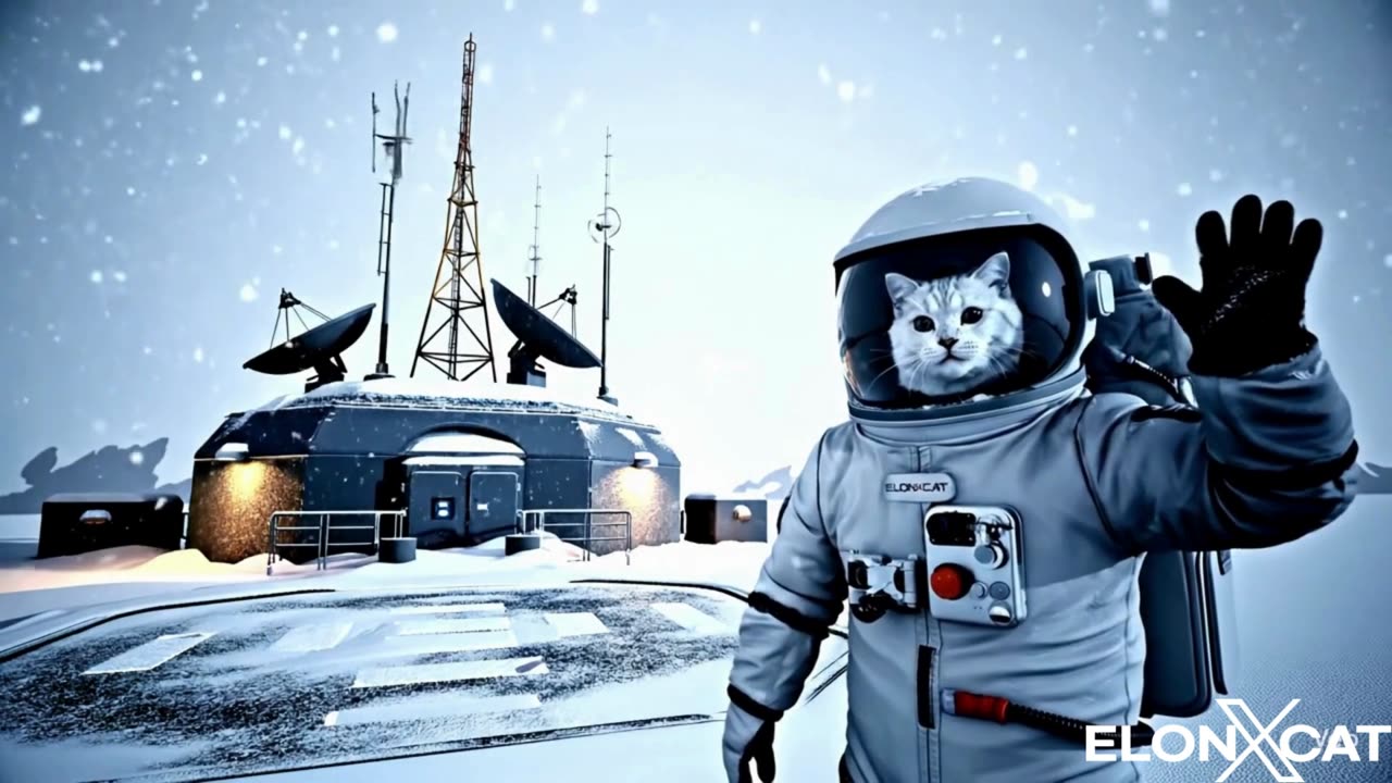 ElonXCat Cosmic Meetup Part 1 — A Legendary Journey Through the Stars 🌠🚀🐾🪐
