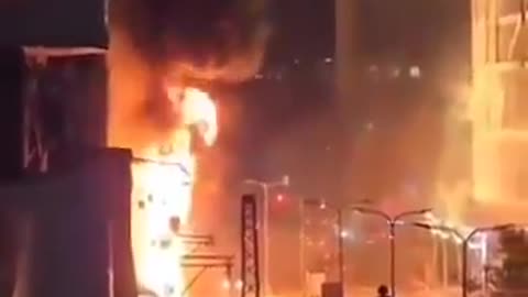 Iranian hypersonic Missile strikes Tel Aviv, Israel