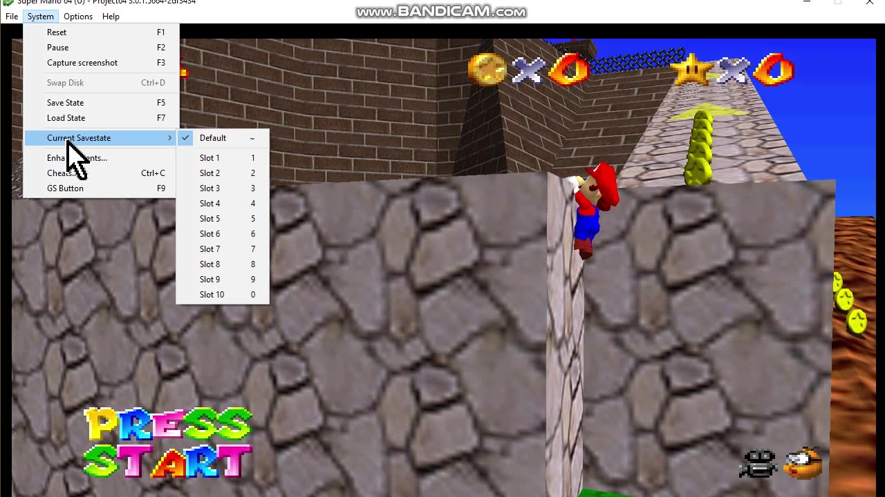 Project64 Como salvar o PROGRESSO dos JOGOS