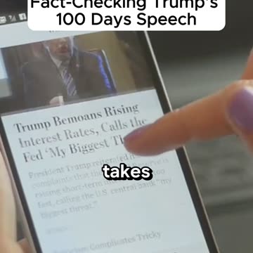 Fact-Checking Trump’s 100 Days Speech: Inflation, Eggs & Tariffs Under the Microscope