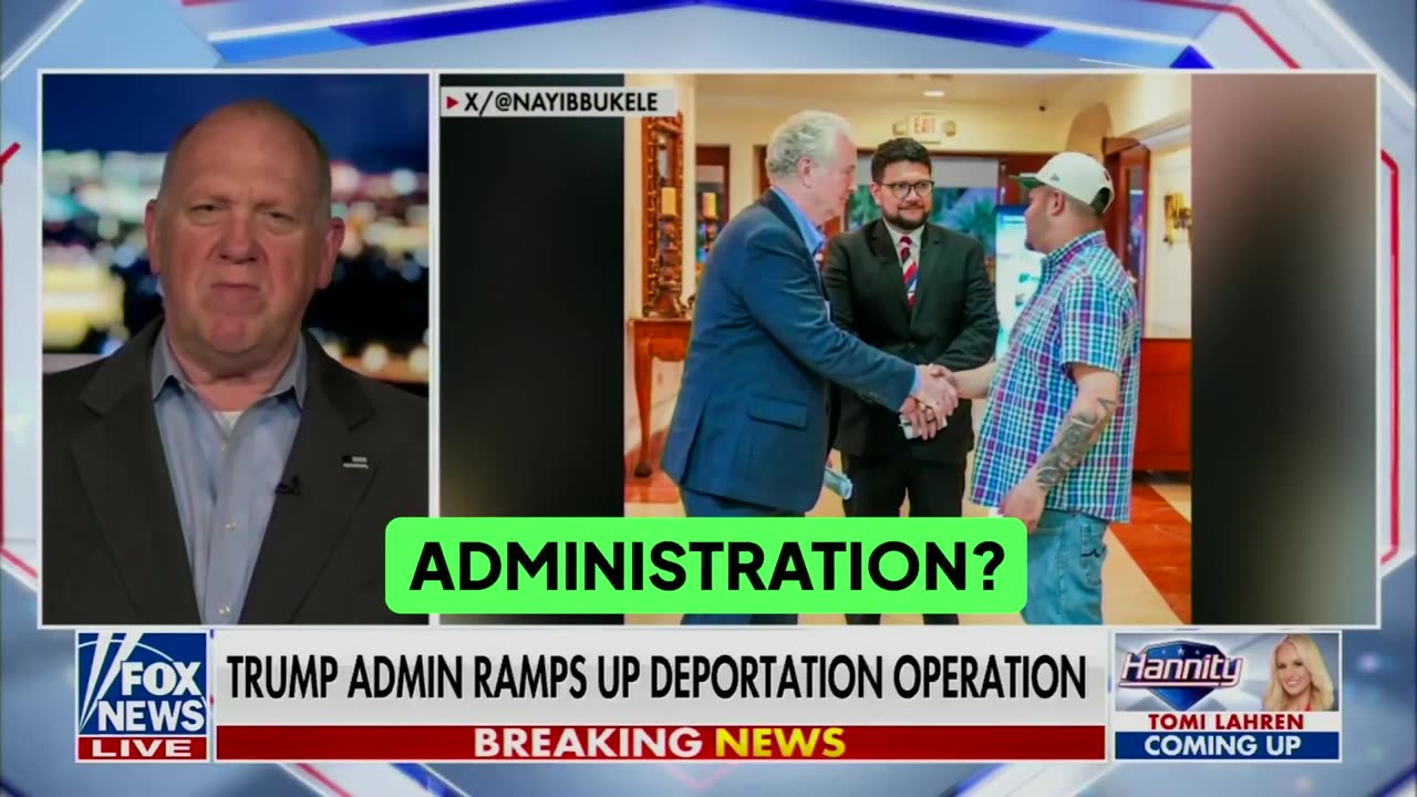 Tom Homan Torches the Democrats Who Are Defending Criminal Illegal Aliens