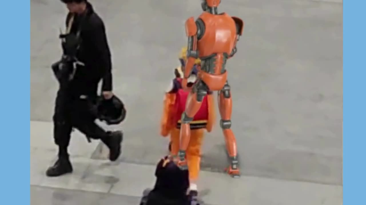 Naruto and robot 🤖️