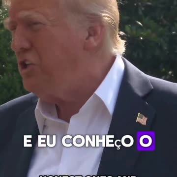 Donald Trump tem grande respeito por @jairbolsonaro.