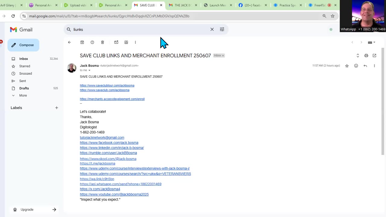 SAVE CLUB LINKS AND MERCHANT ENROLLMENT 250607