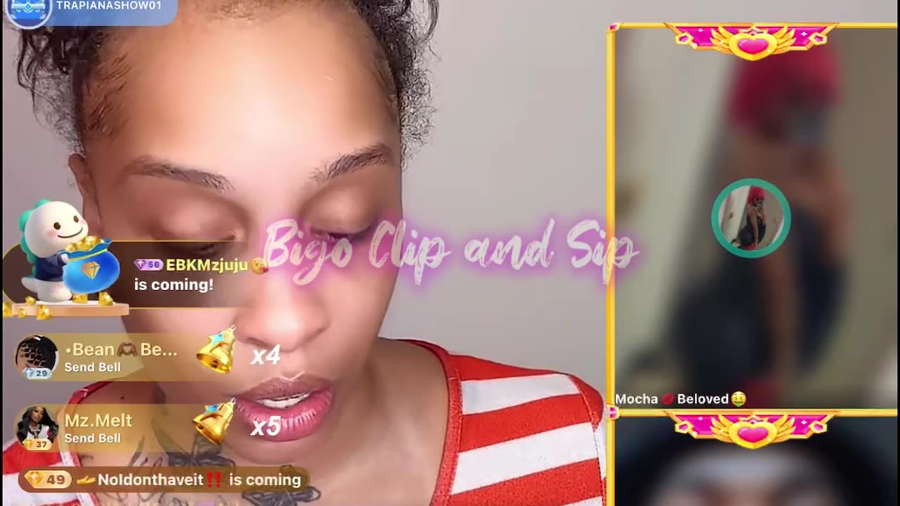 CeeCee said she crashing out n shows Lionel injured in the bed sleep 7/18/25 #bigoclipandsip