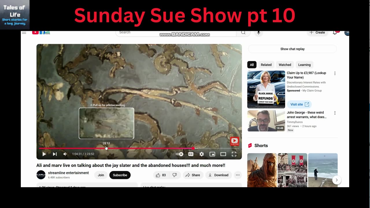 Sunday Sue Show pt 10