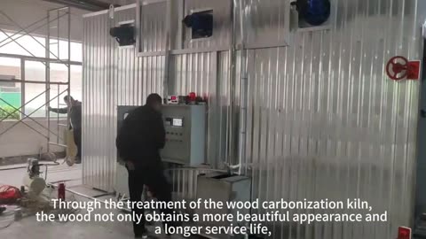 The electric heating wood drying box