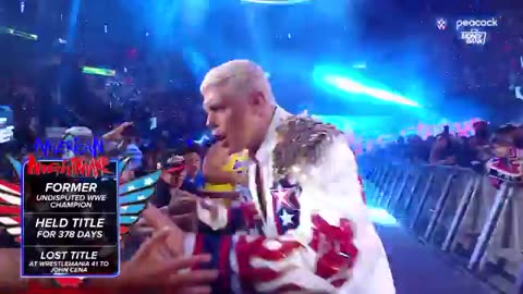 Cody Rhodes ist Zurück in Action bei Money in the Bank! | WWE Deutschland