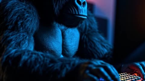 Sometimes silence speaks louder than noise. Let the beat talk #gorillapov #lofigaming #brainrot