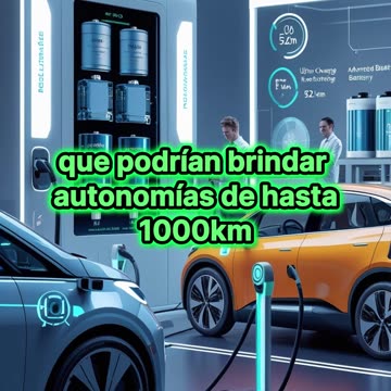 Presentan nuevas baterías para vehículos eléctricos de carga rápida.