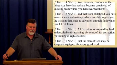 Psalms 111-114 – Wisdom & understanding , the Tanakh (Old Testament) was all Paul had at that time.