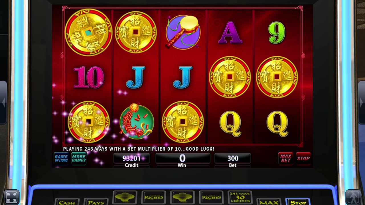IGT Slots Game of the Gods Lantern Riches