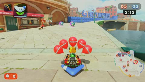 mario kart battle