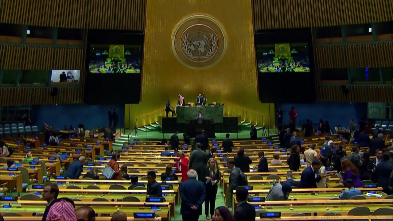HISTORIC Diplomatic Shift: UN Leaders Recognize Palestine Despite US & Israel Opposition