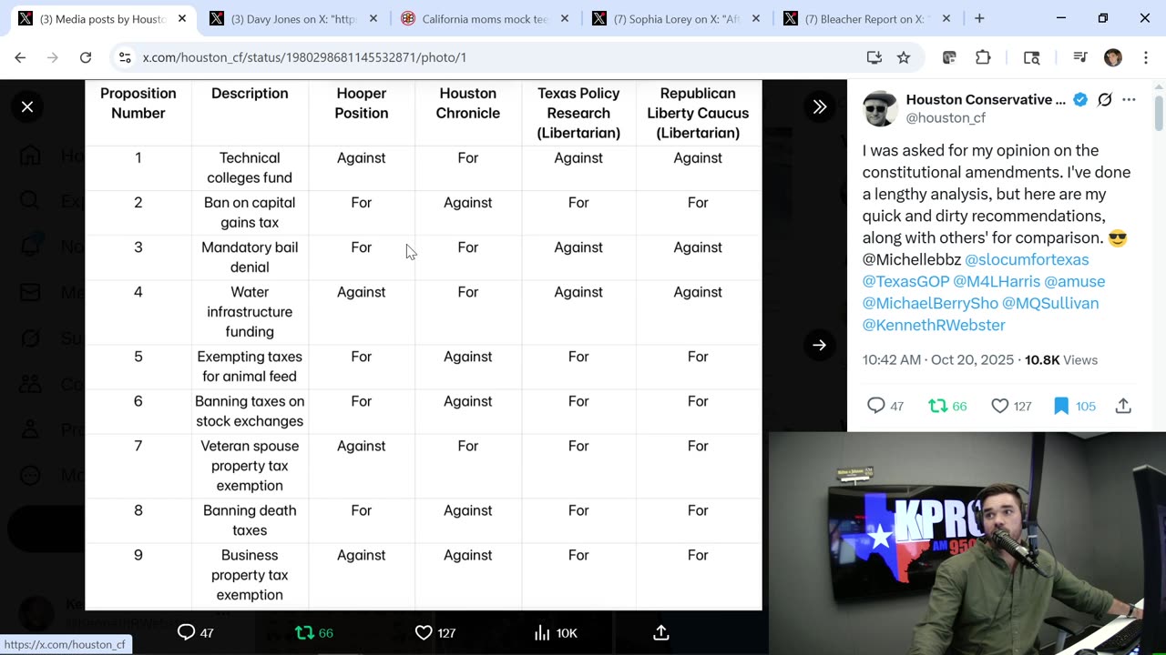 Live from studio C - Rolando Garcia and Don Hooper