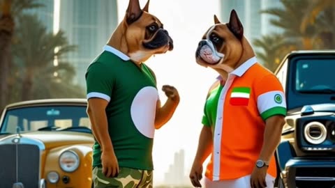 Pakistani 🇵🇰 VS Indian 🇮🇳 Car race 🚗 between |Mahindra Thar| and |G63 Wagon| #ai #army