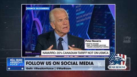 Peter Navarro To Bloomberg: The Trade Deficit Is A NATIONAL EMERGENCY