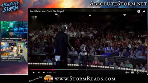 Absolute Storm: Ep 34 6/1/25 7:30pm EST Cures|Trolling Is Fun|Freedom Caucus|Armor Of God
