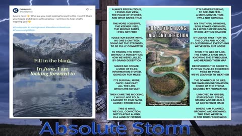 Absolute Storm: Ep 34 6/1/25 7:30pm EST Cures|Trolling Is Fun|Freedom Caucus|Armor Of God
