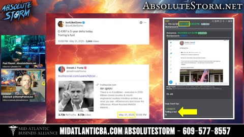 Absolute Storm: Ep 34 6/1/25 7:30pm EST Cures|Trolling Is Fun|Freedom Caucus|Armor Of God