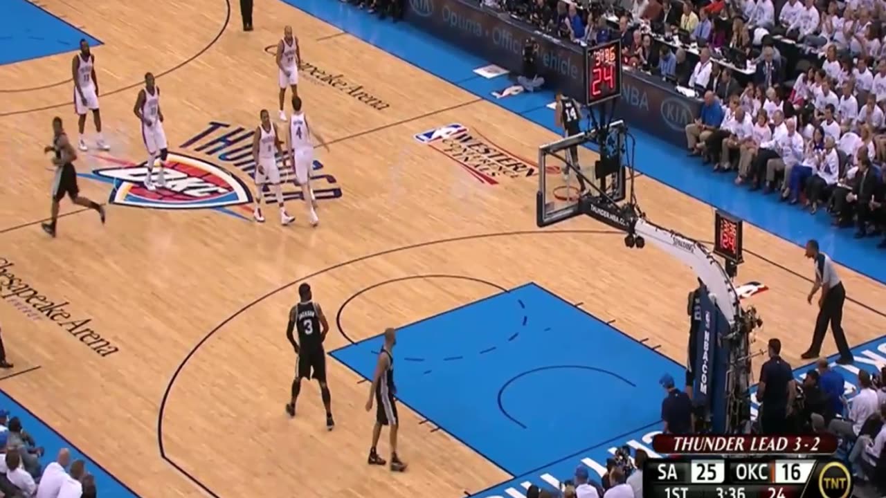 2012-06-06 WCF Game 6 San Antonio Spurs vs Oklahoma City Thunder