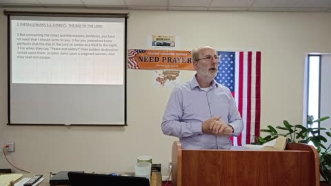 1 Thessalonians 5:1-11 (How Shall We Live, part 1)