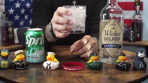 CPL Lawrence Smith - Wicked Dolphin Coconut Rum & Sprite Chill Cherry Lime Soda