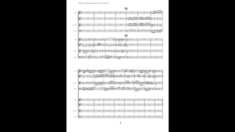 J.S. Bach – Motet: “Singet dem Herrn ein neues Lied”, Part 2 (Double Double-Reed Octet)