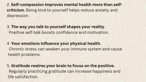 10 Psychology Truths That Can Truly Change Your Life (part 1)