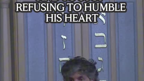 Why Did Pharaoh Refuse to Listen? Rabbi Jeff Zaremsky Explains #Shorts #RabbiJeffZaremsky