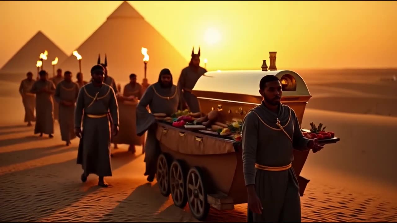 AI Journey Through Ancient Egypt _aivideo(720P_HD)