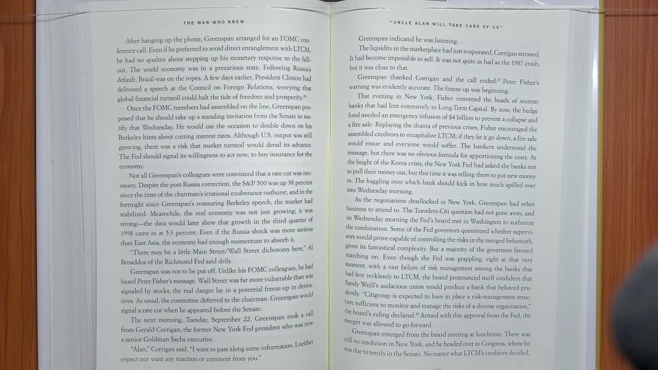 The Man Who Knew 062 Alan Greenspan by Sebastian Mallaby 2016 Audio/Video Book S062