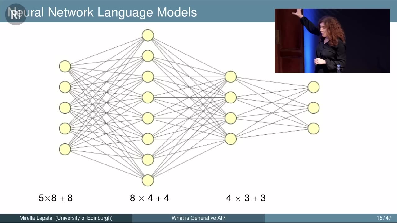 What is generative AI and how does it work – The Turing Lectures with Mirella Lapata