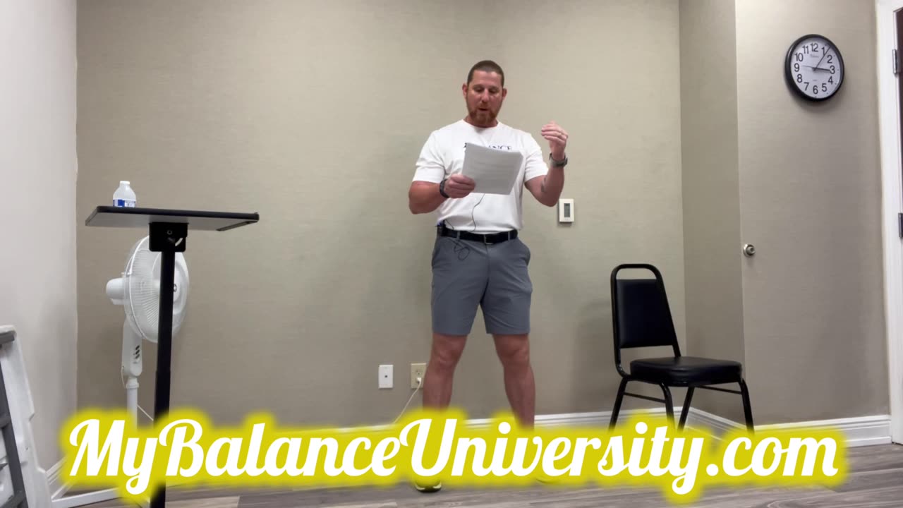 Climbing Stairs Improves your Balance
