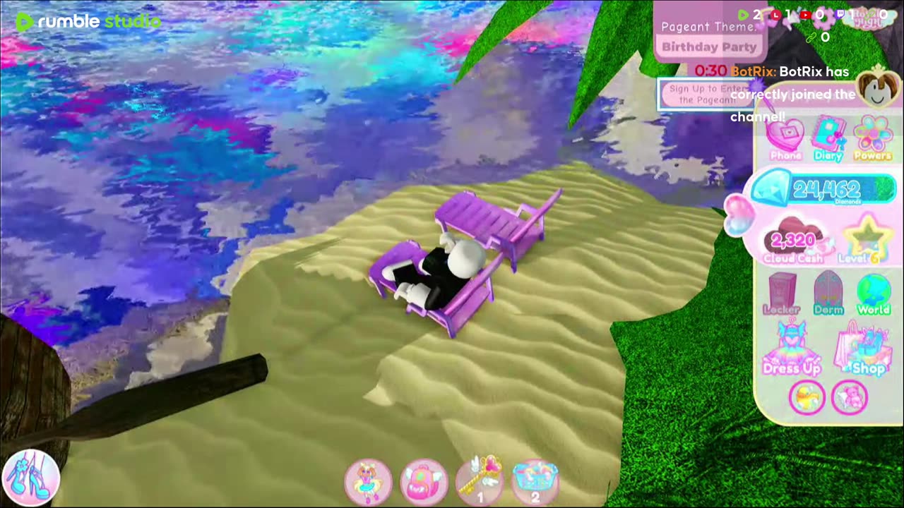 Sone Roblox at a ocean view and other areas on the map