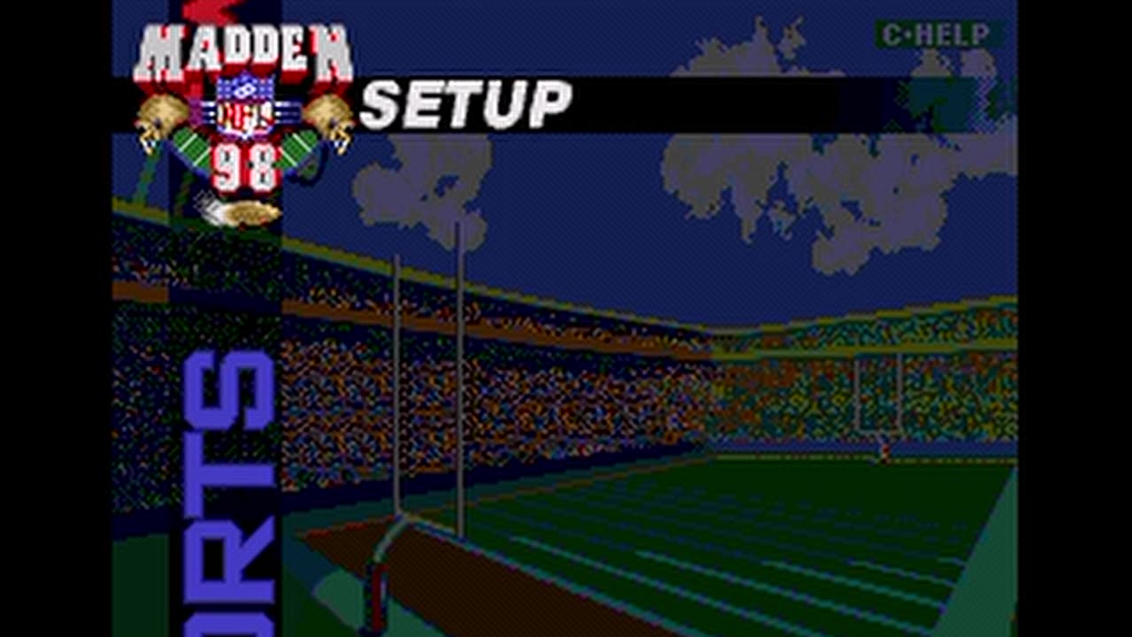 Gens Rom Madden 98 is a retro game
