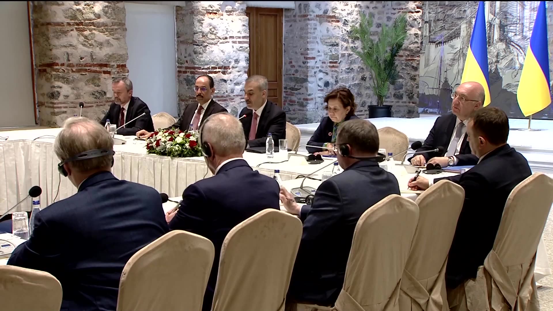 At Russia-Ukraine talks, Turkey says ceasefire is critical