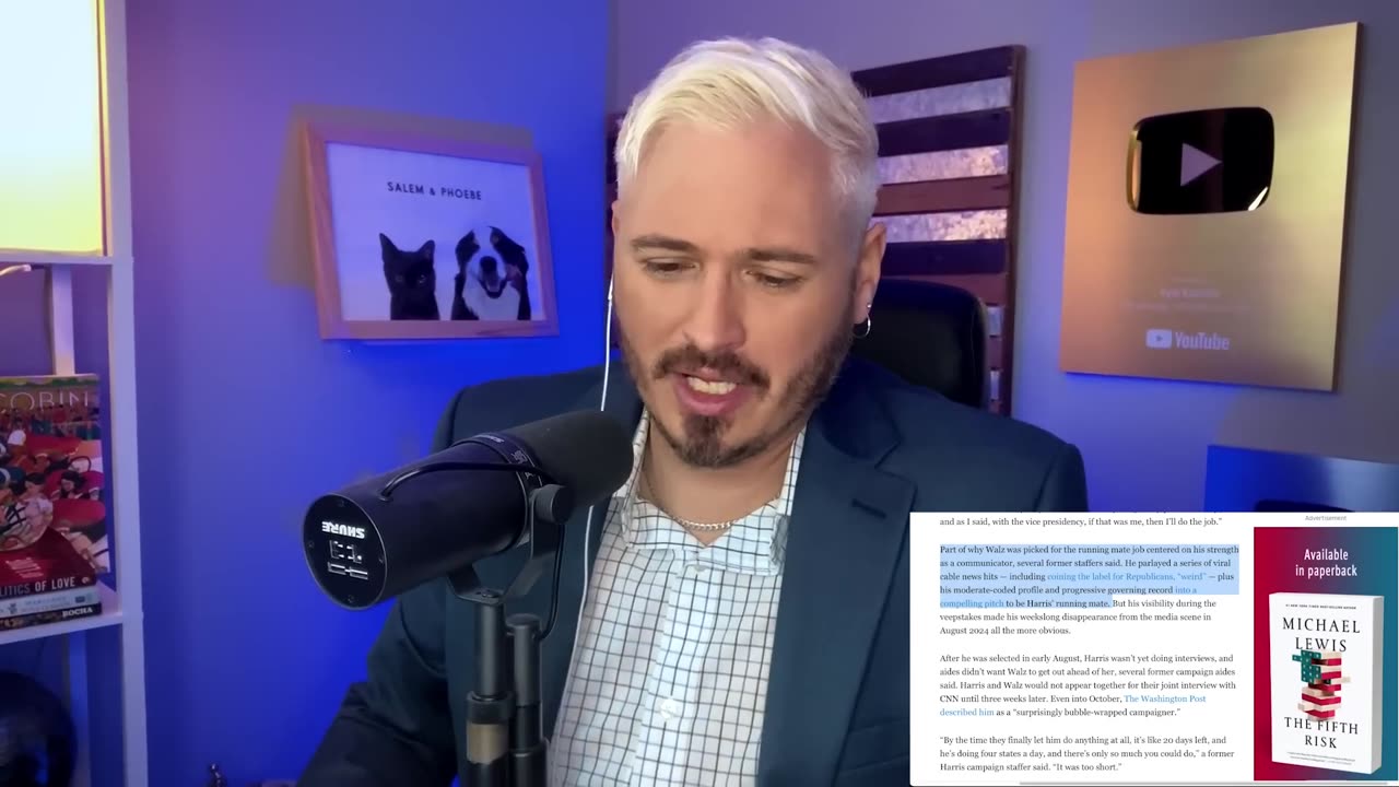 Tim Walz UNLEASHED Spills The Tea On 2024 _ The Kyle Kulinski Show