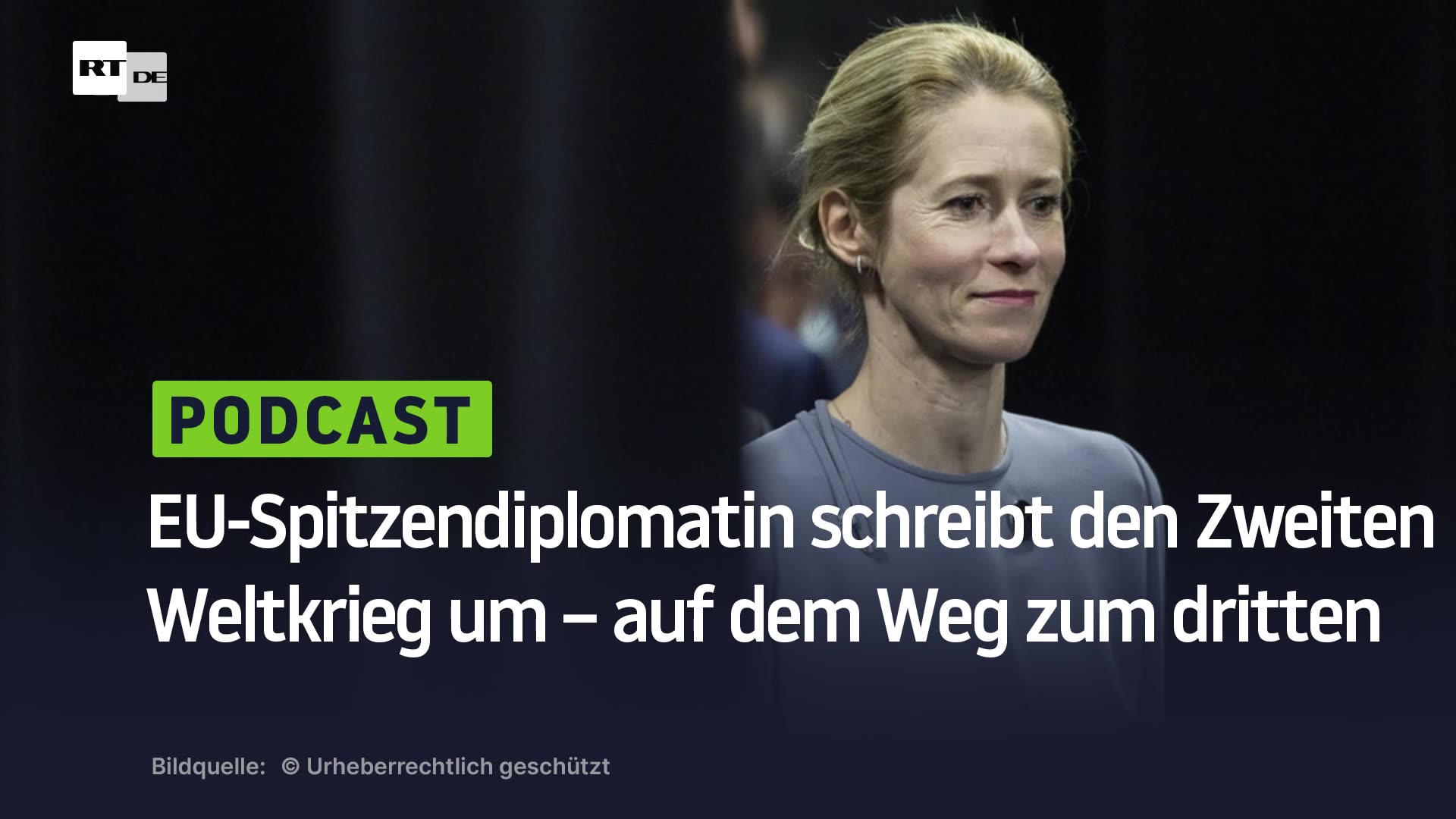 EU-Spitzendiplomatin schreibt den Zweiten Weltkrieg um – auf dem Weg zum dritten