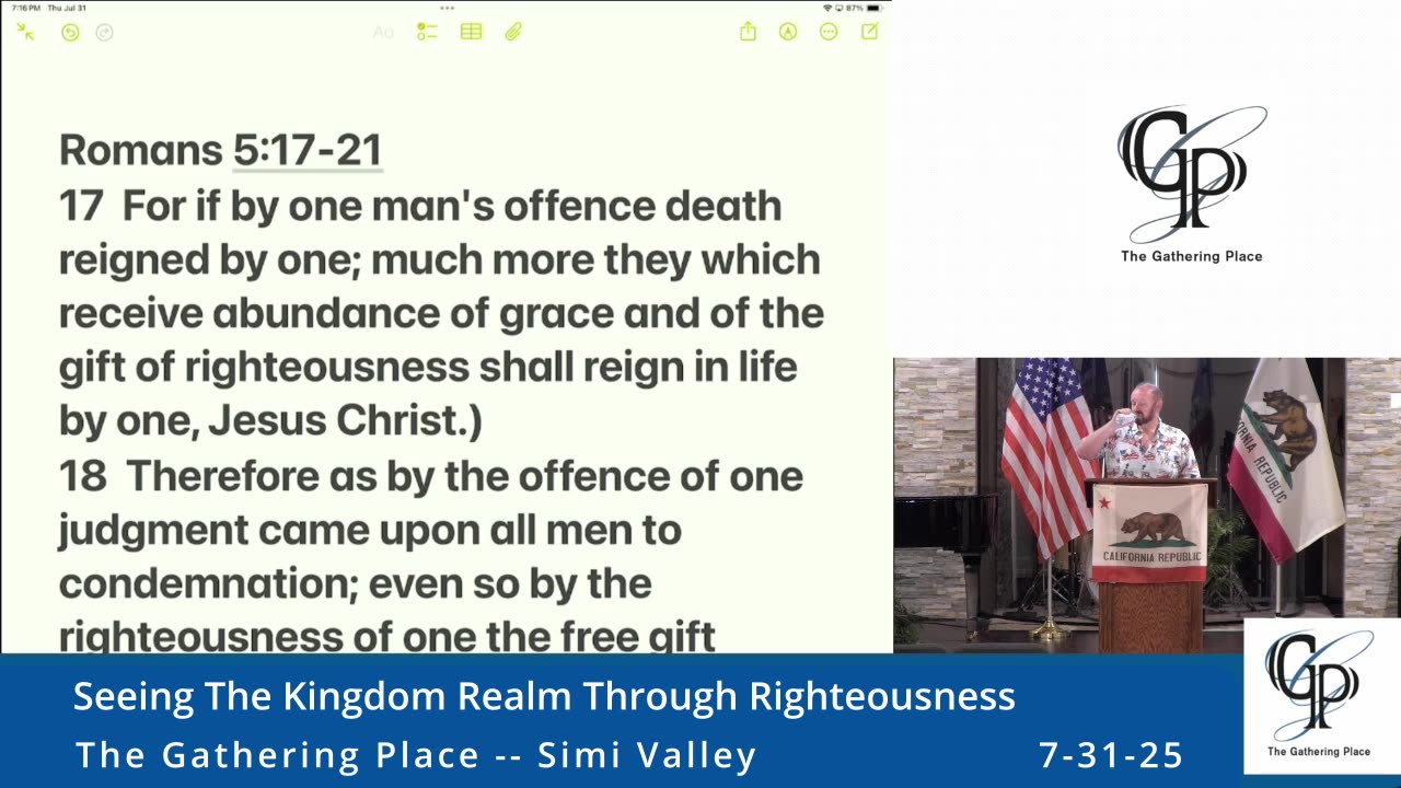 Seeing The Kingdom Realm Through Righteousness