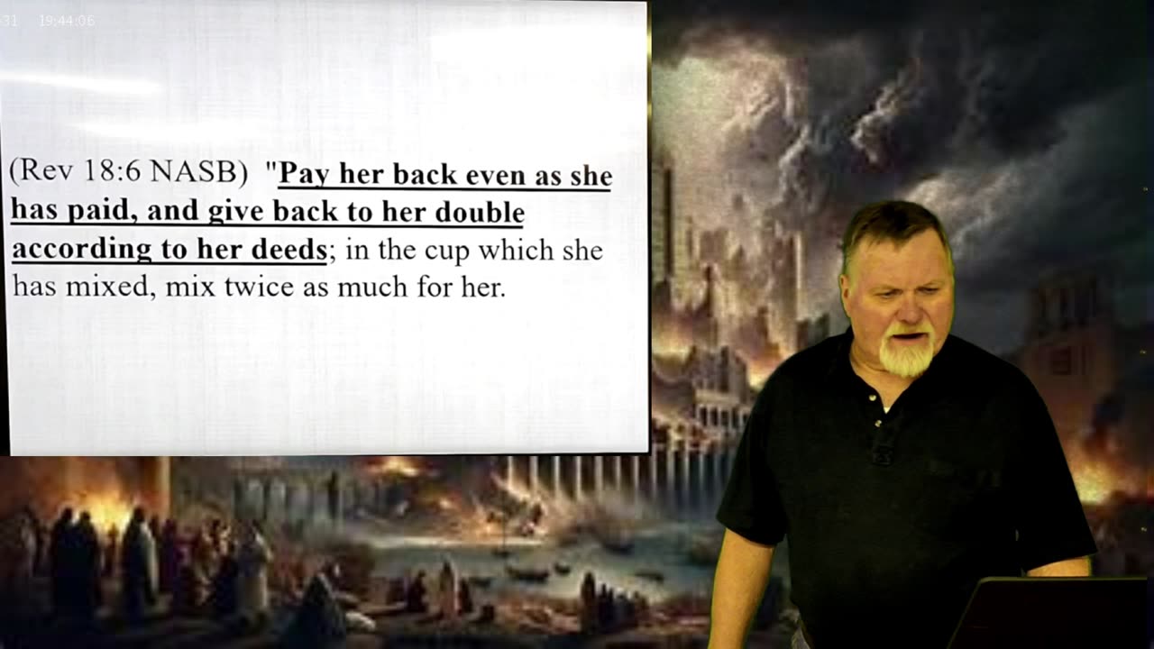 Revelation 18 - Come out of her, my people... Start taking this serious, times short! 2025