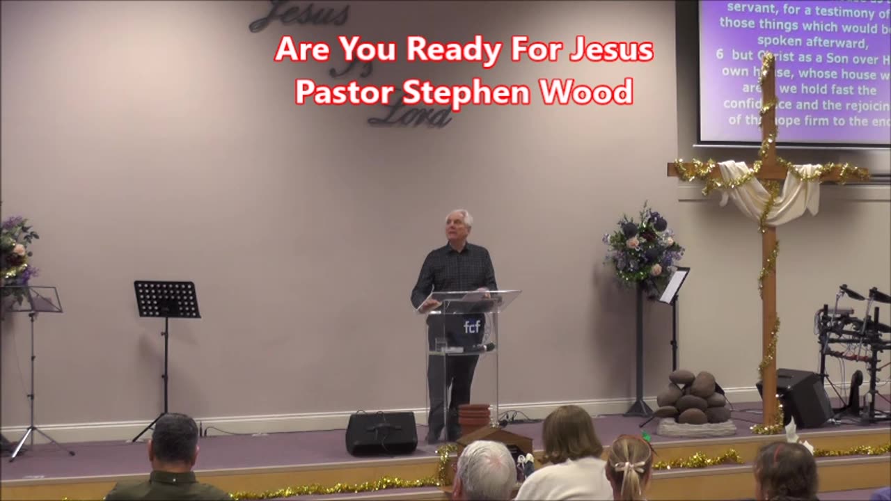 Are you ready for Jesus.