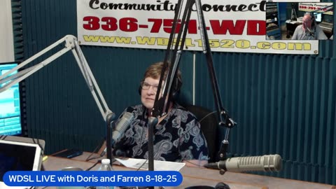 WDSL LIVE with Doris and Farren 8-18-25